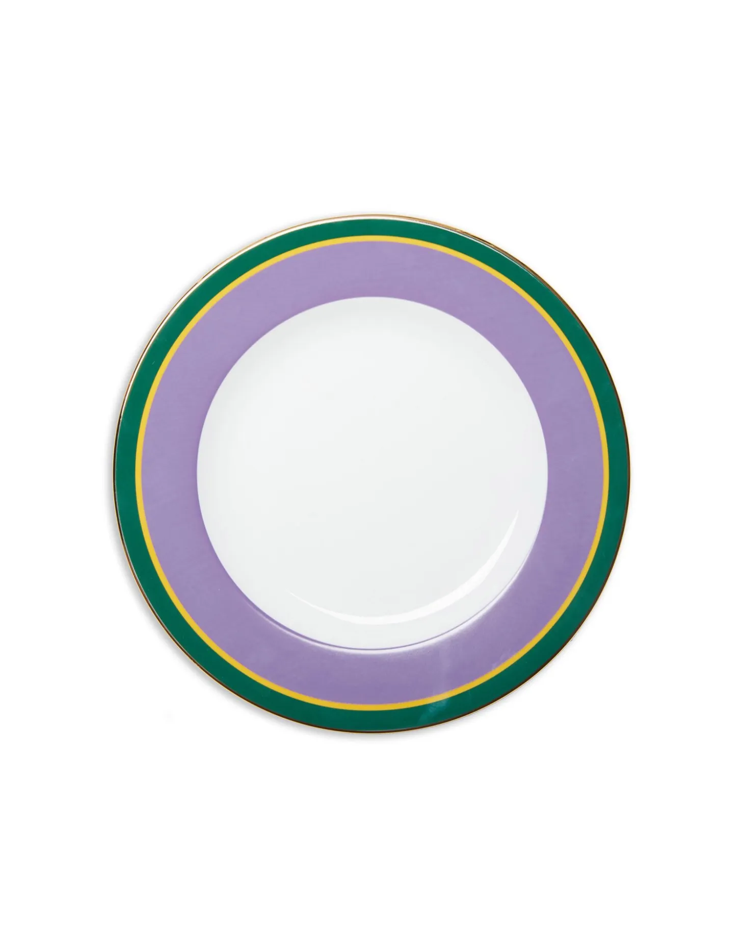 La DoubleJ Dinner Plates Set Of 2Rainbow Viola in Porcelain