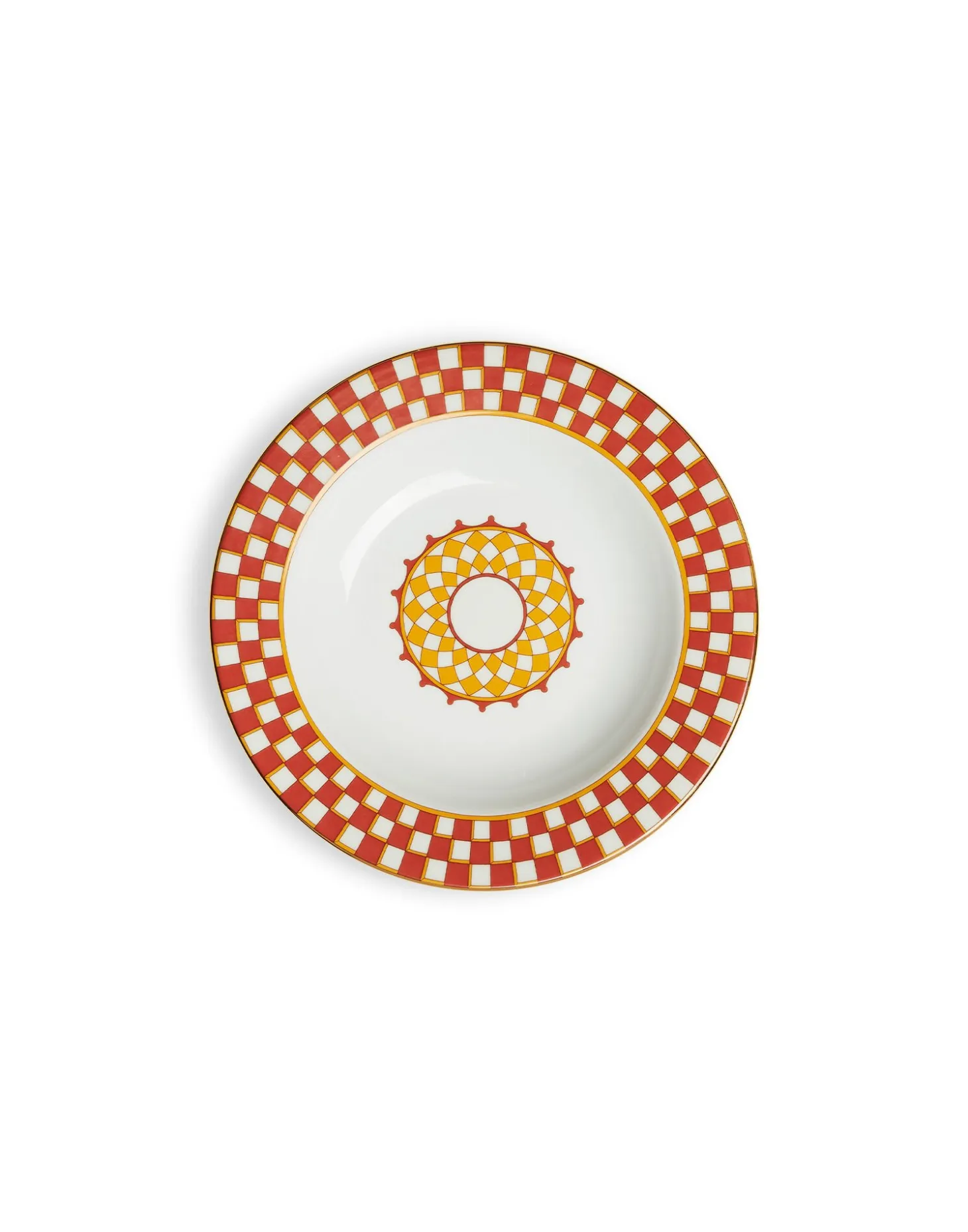 La DoubleJ Soup Plates Set Of 2Apollo Brick in Porcelain